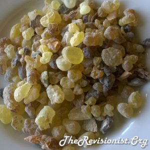 Boswellia Carterii Resin on a Dish